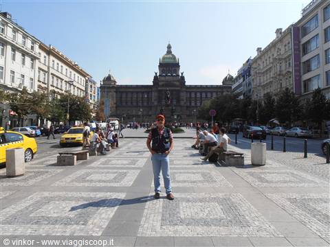 piazza S.Venceslao col Museo Nazionale