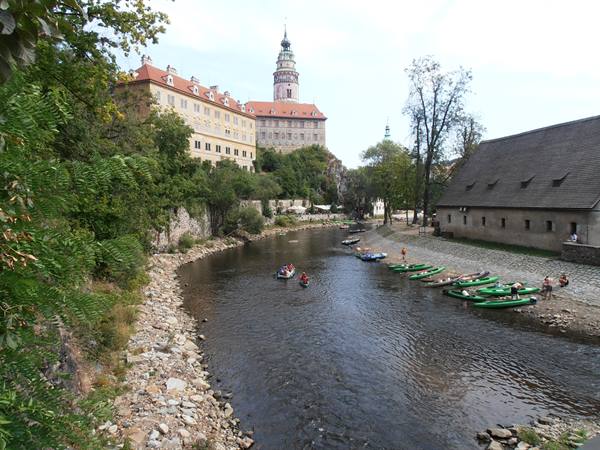il castello di Cesky Krumlov