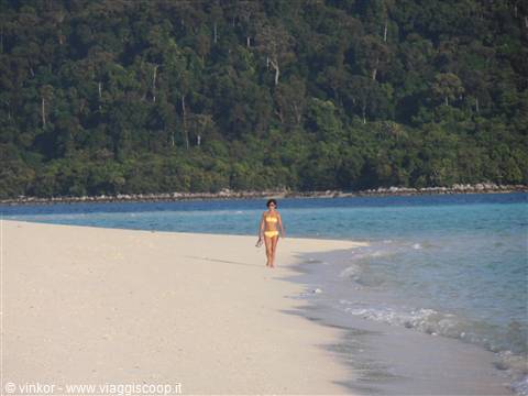 sunrise beach a Ko Lipe, Tailandia