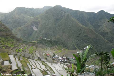le risaie storiche di Batad a Luzon, Filippine
