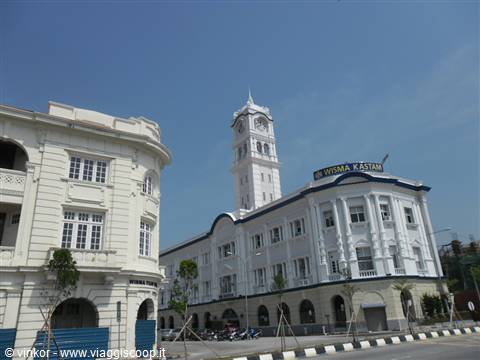 edifici coloniali a Georgetown,isola di Penang, Malesia
