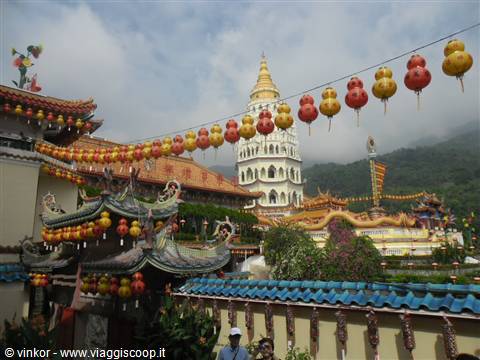 il tempio Kok Lok Si a Penang,Malesia