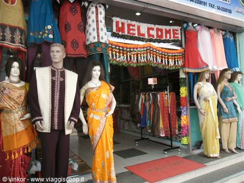 un negozio di abbigliamento a Georgetown, Penang,Malesia