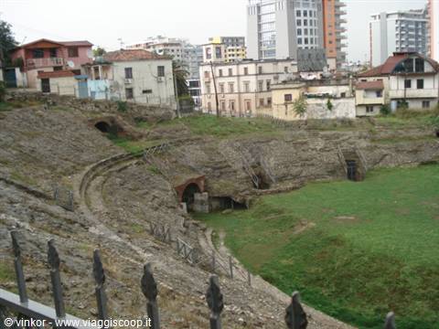 il teatro greco a Durazzo