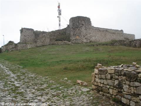 Berat: la rocca della cittadella 