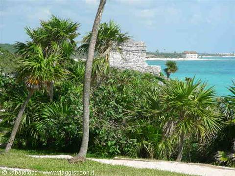 Tulum: l'unico sito sul mare....