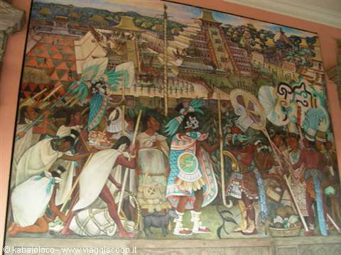 Murales di Diego Rivera - Palacio National (Mexico City)