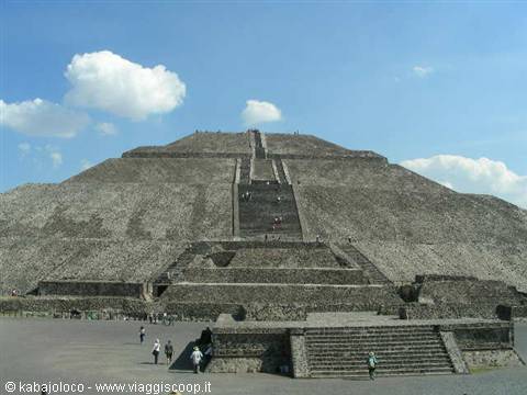 la Piramide del Sole - Teotihuacán
