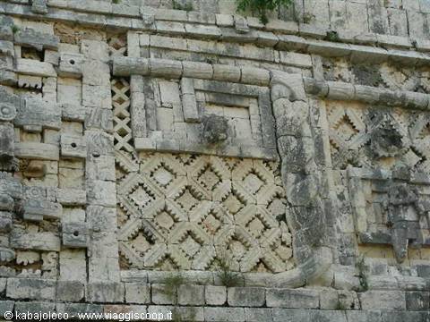 Uxmal : particolare 