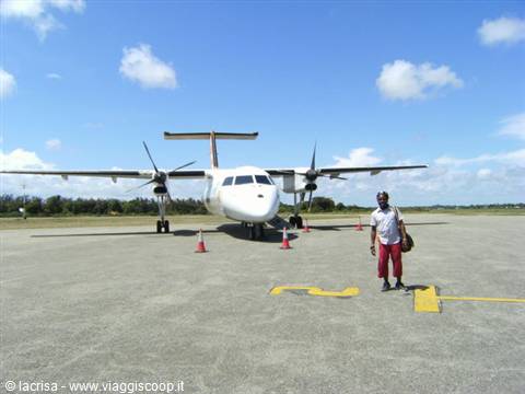 Giovanni all'aeroporto di malindi