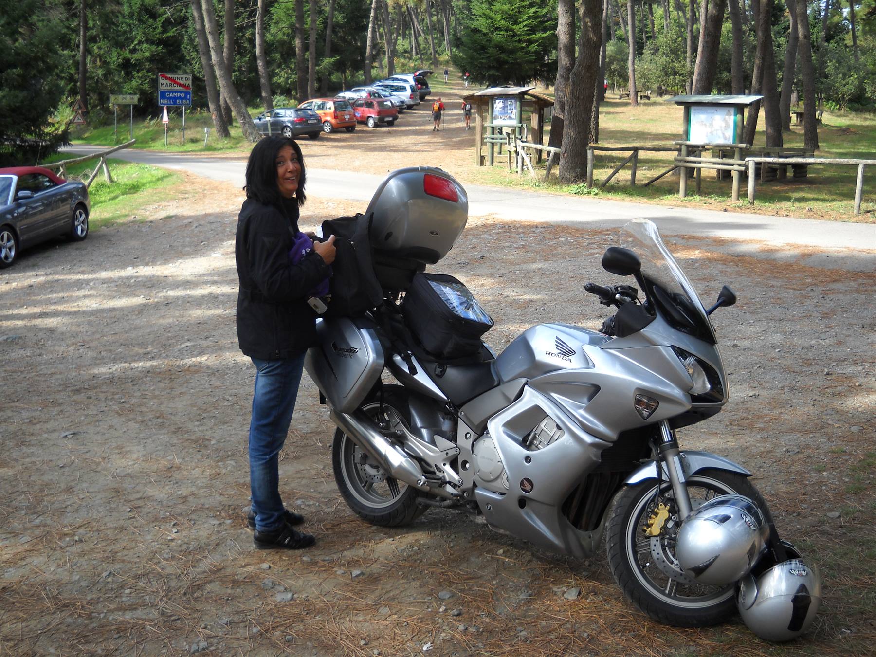 Monte Perone-Isola d'Elba in moto