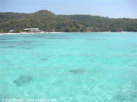 Il mare delle Phi Phi Island