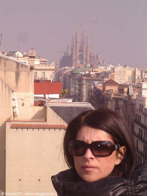 ... veduta dalla Casa Pedrera