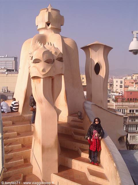 Casa Pedrera ... il tetto !!!
