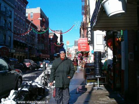 Ghiaccio a Little Italy