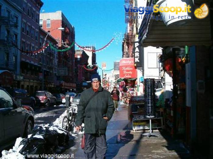 Ghiaccio a Little Italy