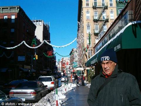 Ghiaccio a Little Italy