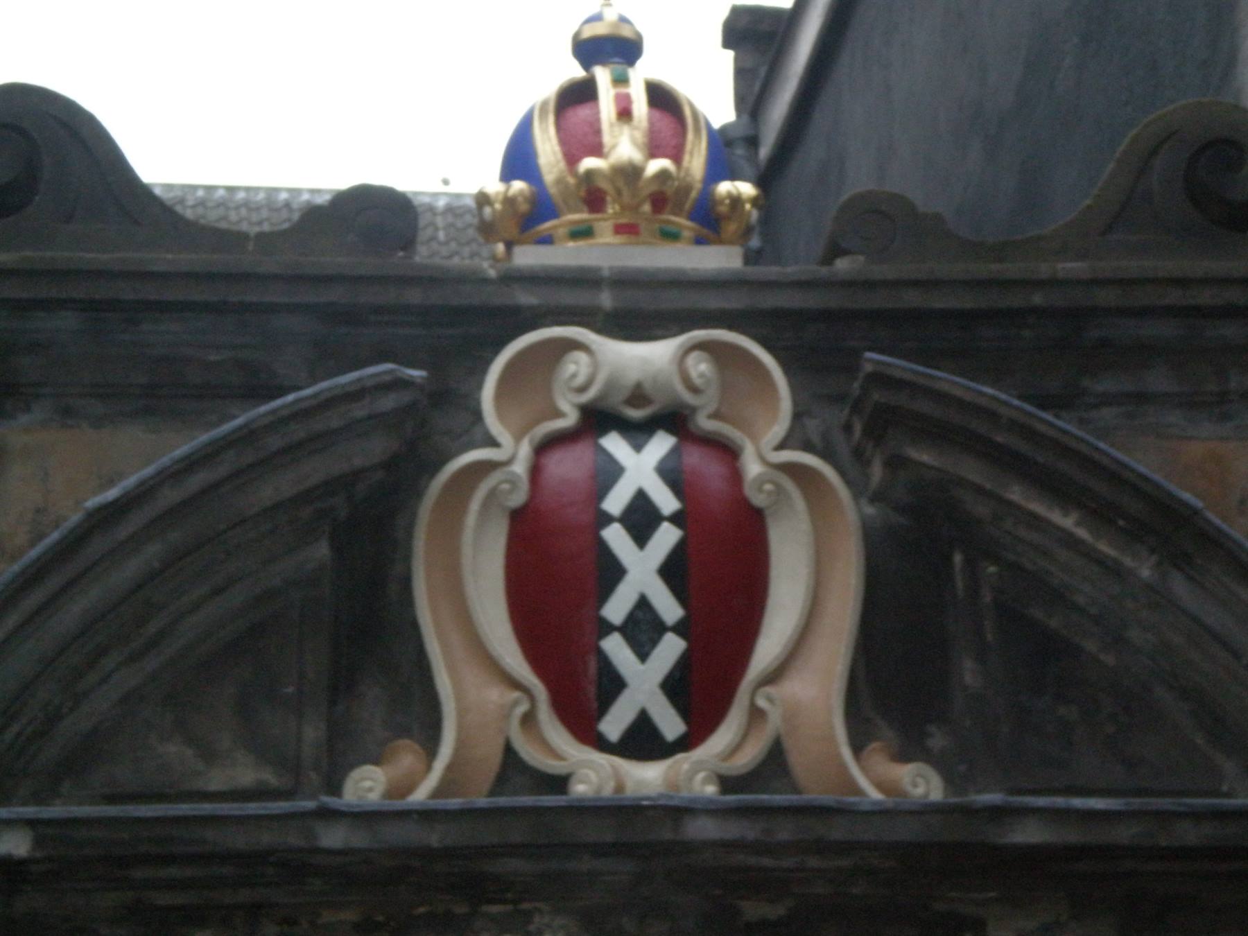 emblema di un palazzo di Amsterdam