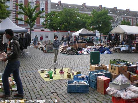 mercato delle pulci Bruxelles