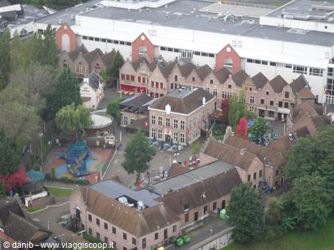 veduta dell'Europa in miniatura dall'Atomium