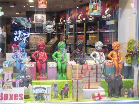 manneken-pis chocolaterie
