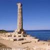 La colonna del tempio di Hera Lacinia ITALIA 