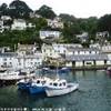 immagine del porto di Polperro, paesino di pescatori in Cornovaglia REGNO UNITO 