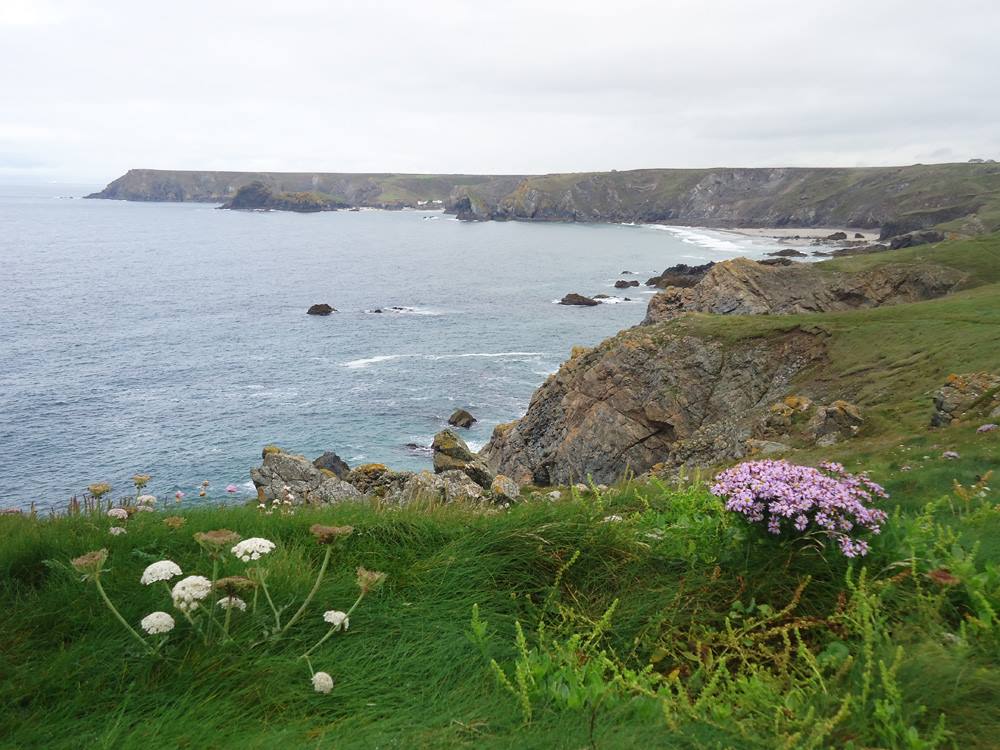 Uno scorcio di costa a Lizard Point