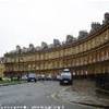 the circle,tipica piazza con costruzioni semicircolari a Bath REGNO UNITO 