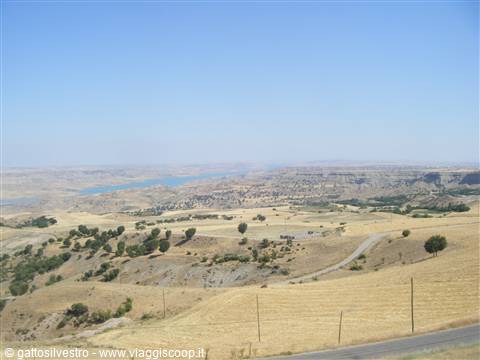 Arido paesaggio, vicino il Nemrut Dagi