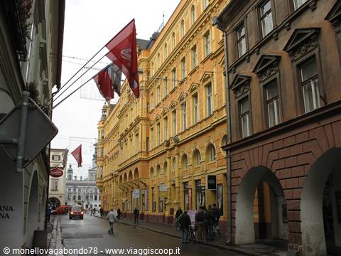 Ceskè Budejovìce - Nei pressi di Piazza Premysla Otakara II