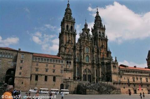 Santiago de Compostela cattedrale e Praza do Obradoiro