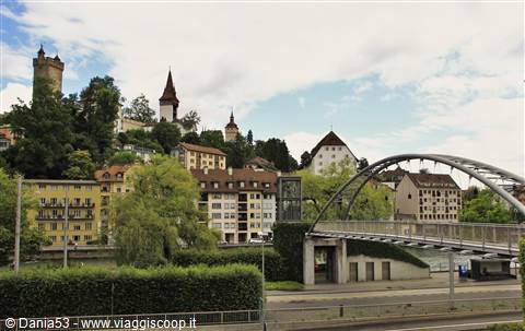 Lucerna,ponte pedonale