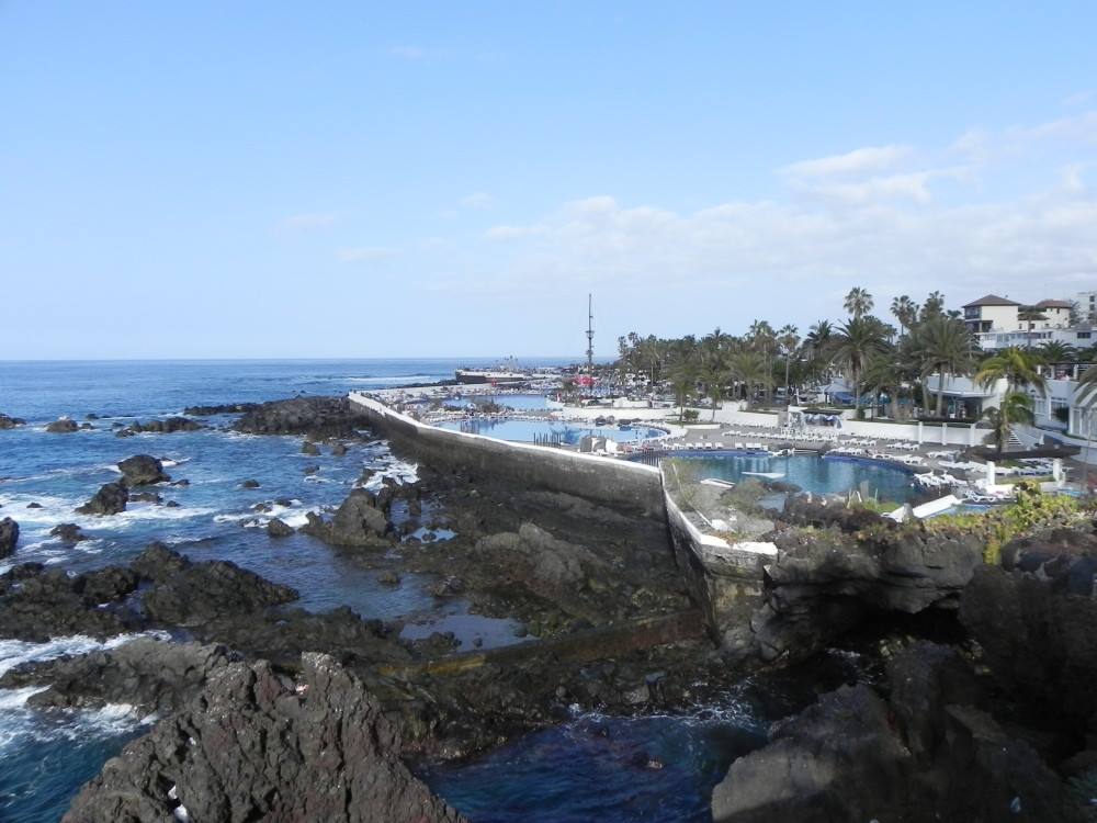 Le Piscine "Lago Martiánez" - Puerto de la Cruz - Tenerife viste dall'esterno