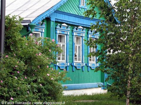 le case antiche di Suzdal