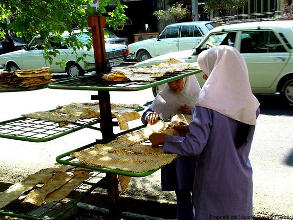 Messa in ordine del pane acquistato