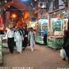 religiosi Sufi per il bazar di Isfahan IRAN 
