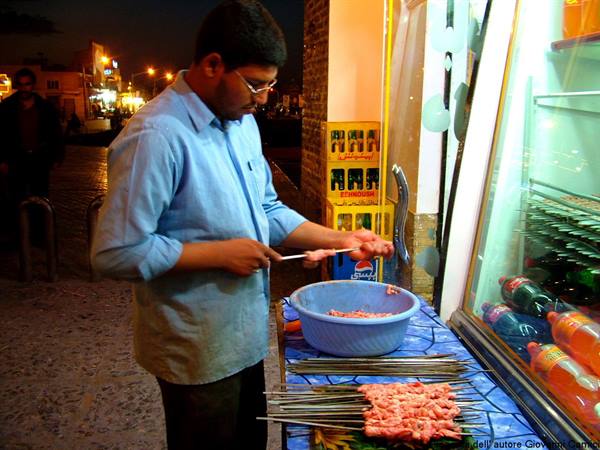 Preparazione del Kebab