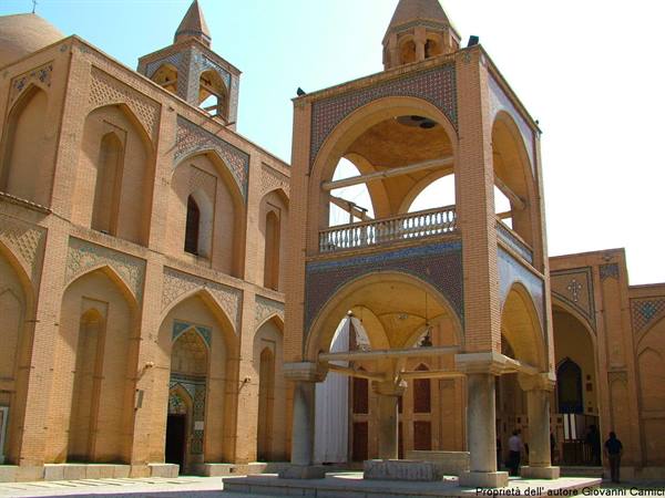 Isfahan-chiesa di Vank nel quartiere armeno di Jolfa