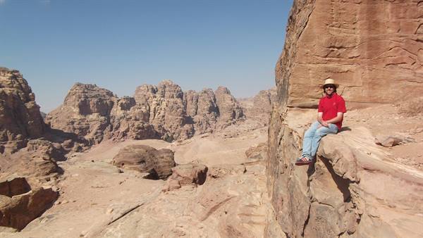 Petra - Il panorama ed io