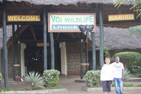 Voi Wildlife Lodge - lodge al centro della savana! - Parco Tsavo East