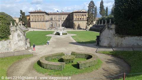 Palazzo Pitti e il giardino di Boboli
