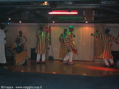 Festa nubiana in motonave