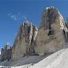 Tre Cime di Lavaredo versante Nord-Ovest ITALIA 