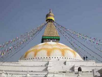 lo stupa di boudhanat, kathmandu
