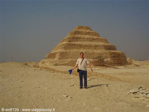 Il Cairo - Saqqara Piramide di Zoser