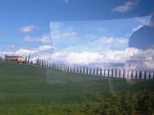 On board per le colline Sienesi