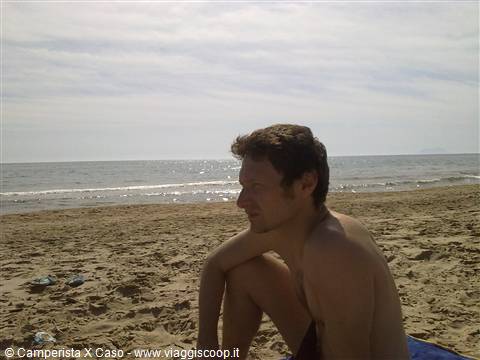 Spiaggia di Ponente e il mister - Sperlonga