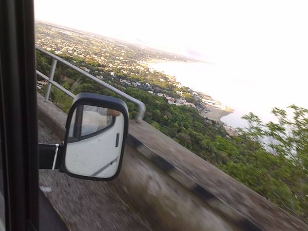 Panorama dalla strada del faro - San Felice e Terracina