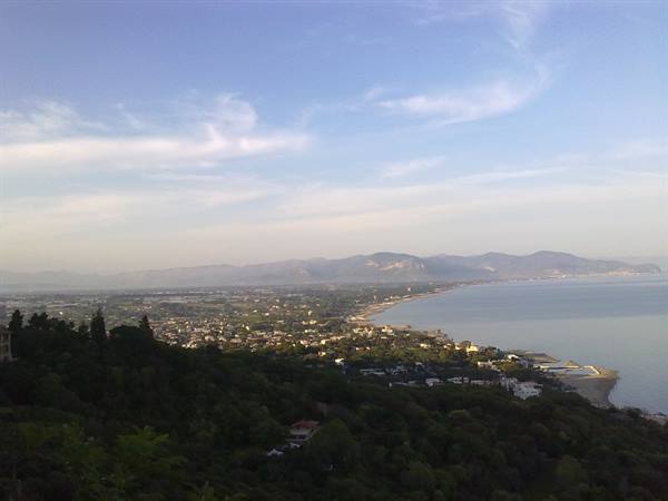 Panorama dalla strada del faro - San Felice e Terracina
